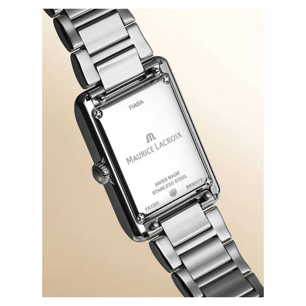 Maurice Lacroix Fiaba Square Ml-Fa1205ss002110-1 Gümüş Kadın Kol Saati - Görsel 4