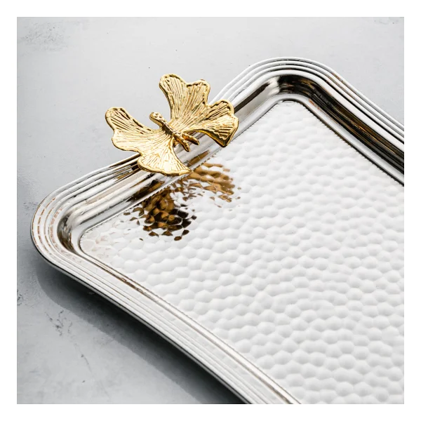 Emsan Butterfly Platin Tepsi - Görsel 4