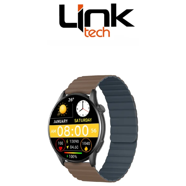 Linktech Lt Watch S104 Premium Siyah Akıllı Saat - Görsel 8