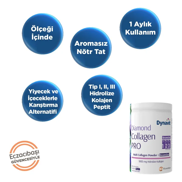 Dynavit Diamond Pro Multi Collagen 300 Gr - Görsel 3