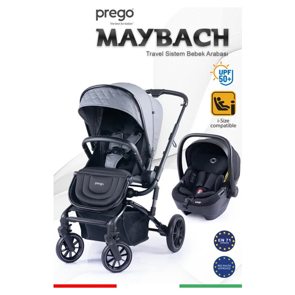 Prego 2064 Maybach Travel Sistem Bebek Arabası - Görsel 10
