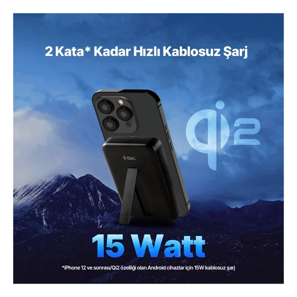 Ttec Recharger Pro M 2bb227s 10000 mAh Magsafe Powerbank - Görsel 4