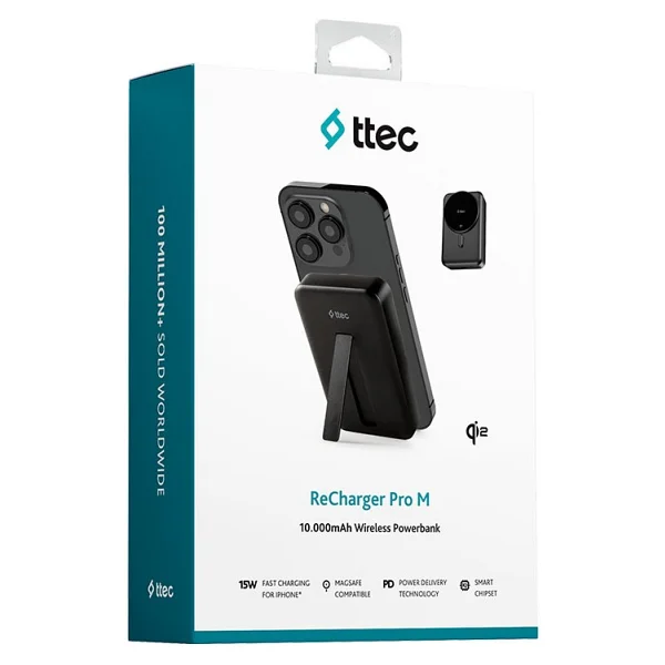 Ttec Recharger Pro M 2bb227s 10000 mAh Magsafe Powerbank - Görsel 10