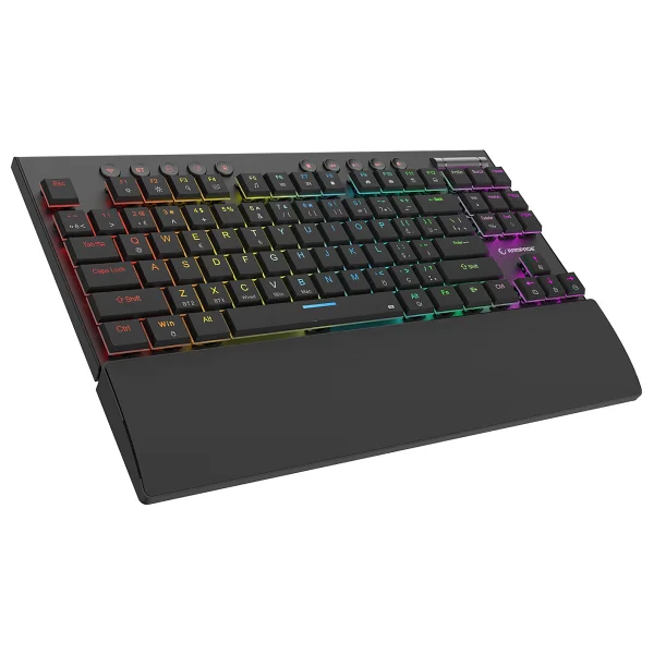 Rampage Beru Siyah RGB Tkl Red Switch Kablosuz Mekanik Oyuncu Klavyesi - Görsel 7