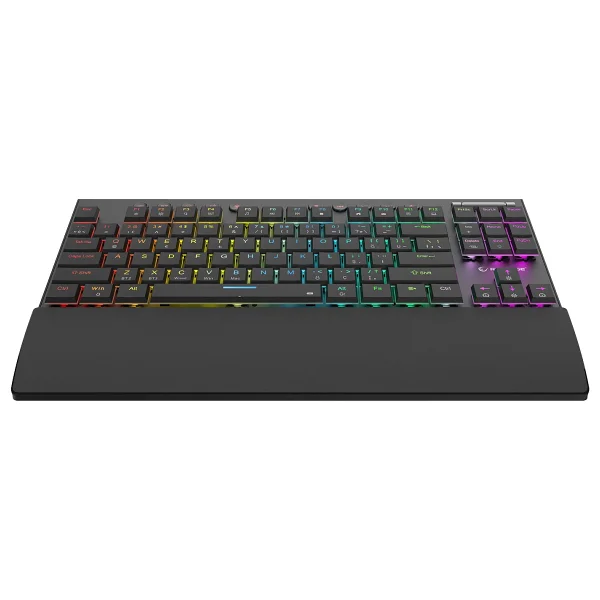 Rampage Beru Siyah RGB Tkl Red Switch Kablosuz Mekanik Oyuncu Klavyesi - Görsel 4
