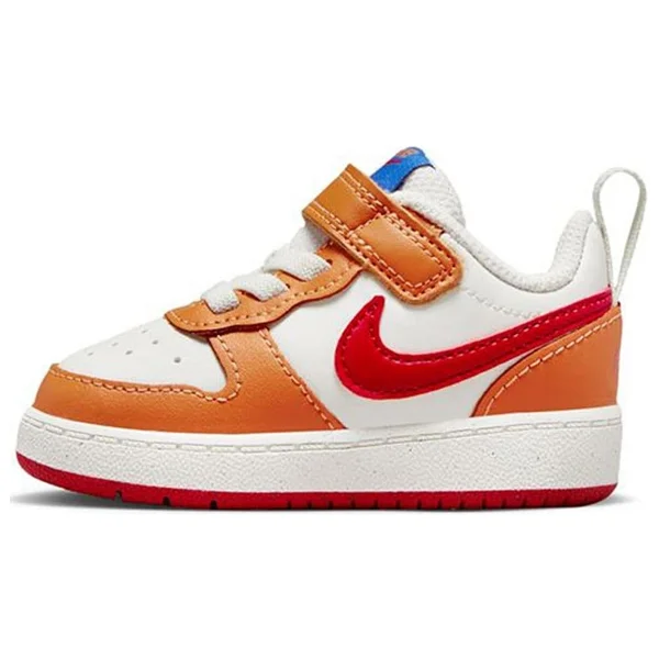 Nike Court Borough Low 2 TDV BQ5453-119 Turuncu Bebek Spor Ayakkabı - Görsel 2
