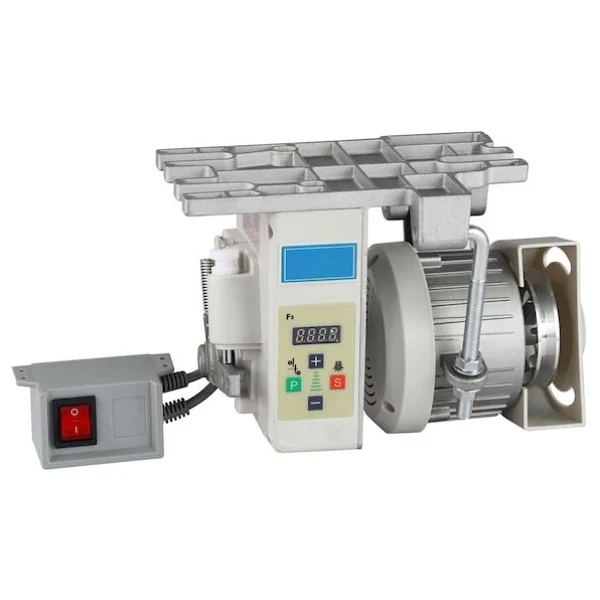 Hodbehod 750w Sanayi Dikiş Makinaları Overlok Düz Reçme Uyumlu Sessiz Güçlü Hız Ayarlı Kayışlı Servo Motor - Görsel 5