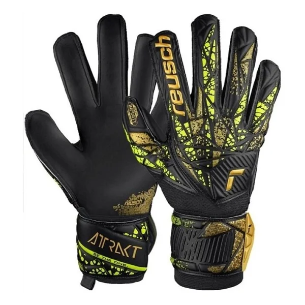 Reusch Attrakt Infinity Finger Support Kaleci Eldiveni(Kemikli) 5470710-7739 9.5 - Siyah - Görsel 5