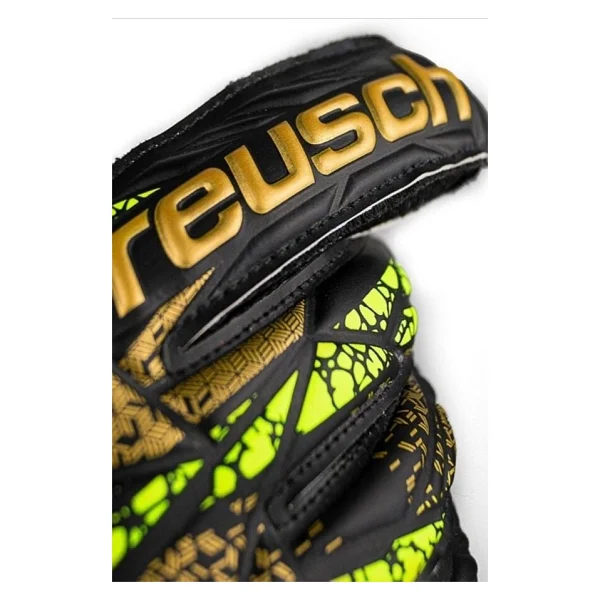 Reusch Attrakt Infinity Finger Support Kaleci Eldiveni(Kemikli) 5470710-7739 9.5 - Siyah - Görsel 6