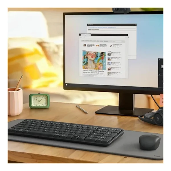 Logitech Mk250 Kablosuz Klavye Mouse Seti - Görsel 5