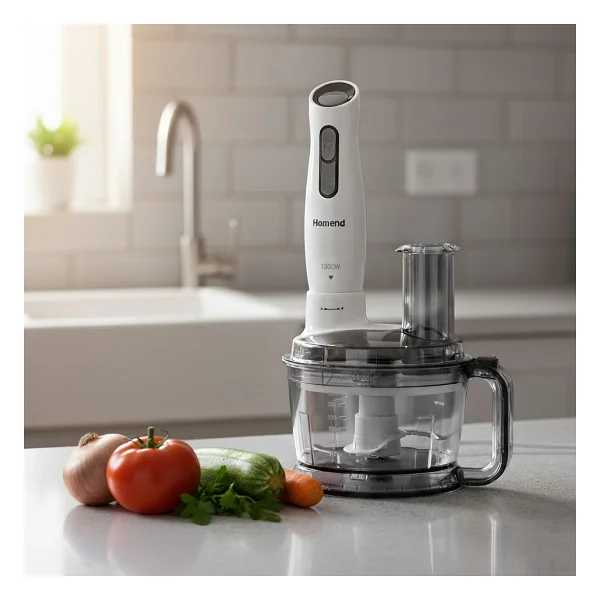 Homend Functionall 2849h Krem 1500 W Mutfak Robotu - Görsel 8