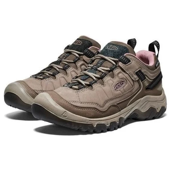 Keen 1028993 Targhee Iv Wp Brindle/Nostalgia Rose Kadın Outdoor Ayakkabı - Bej - 37,5 - Görsel 5