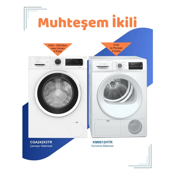Profilo 2'li Avantajlı Set ( Cga242x3tr - Km8612htr) - Görsel 2