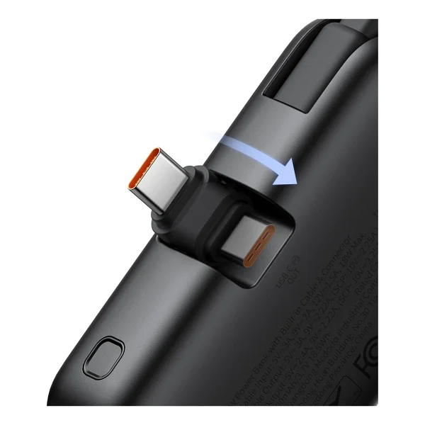 Mcdodo Mc-7760 5000 mAh Hızlı Şarj Powerbank - Görsel 3