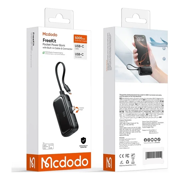 Mcdodo Mc-7760 5000 mAh Hızlı Şarj Powerbank - Görsel 4