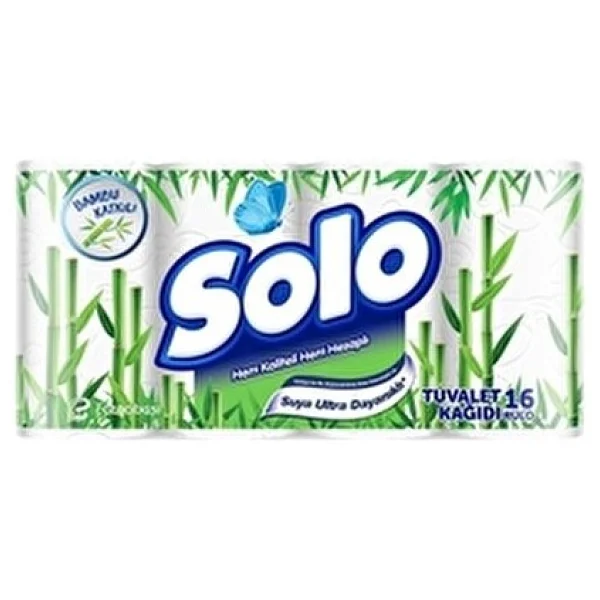 Solo Bambu Katkılı 16'lı Tuvalet Kağıdı - Görsel 2