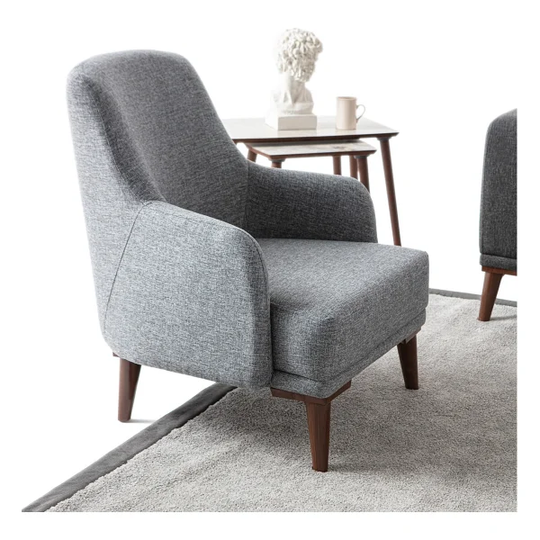 Edsy Home Regnar 3+1 Koltuk Takımı Antrasit - Görsel 4