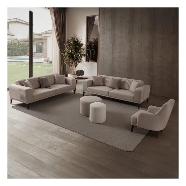 Edsy Home Regnar 3+1 Koltuk Takımı Antrasit - Görsel 8