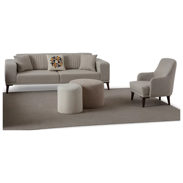 Edsy Home Regnar 3+1 Koltuk Takımı Antrasit - Görsel 9
