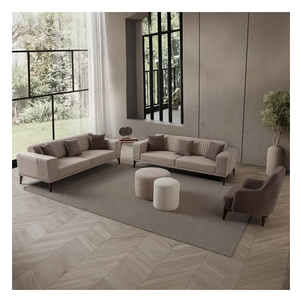 Edsy Home Regnar 3+1 Koltuk Takımı Antrasit - Görsel 10