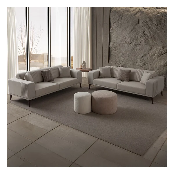 Edsy Home Regnar 3+3 Koltuk Takımı Gri - Görsel 9