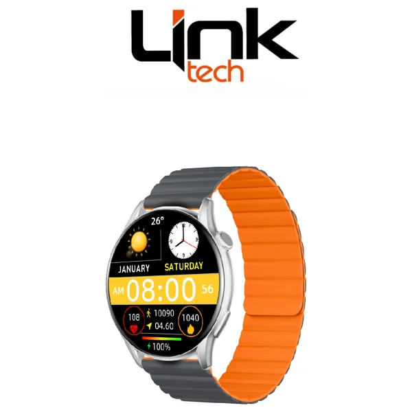 Linktech Lt Watch S104 Premium Siyah Akıllı Saat - Görsel 3