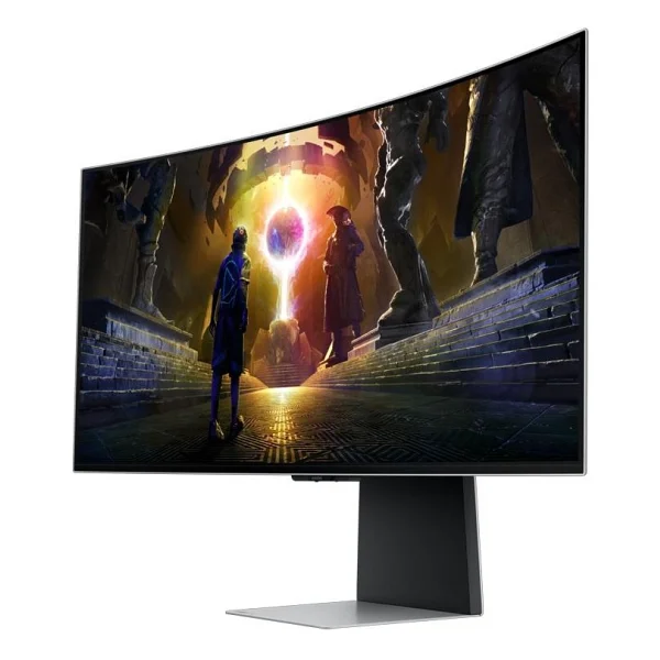 Samsung Odyssey G8 Ls34dg850suxuf 34" 0.03 Ms Wqhd Curved 175 Hz OLED Oyuncu Monitörü - Görsel 2