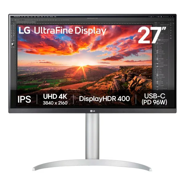 Lg Ultrafine 27up850k-W 27" 5 Ms 4K Pivot Ips 60 Hz Monitör - Görsel 10