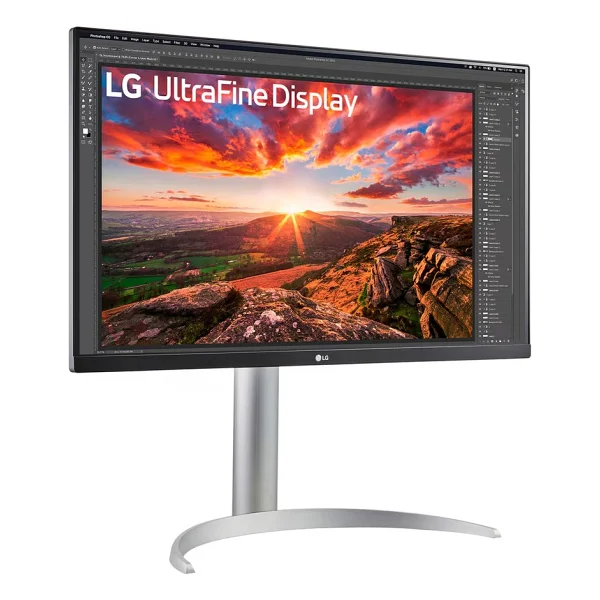 Lg Ultrafine 27up850k-W 27" 5 Ms 4K Pivot Ips 60 Hz Monitör - Görsel 2