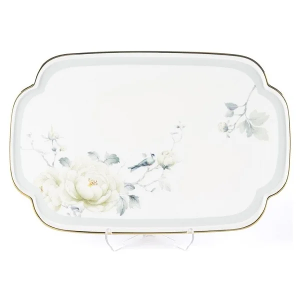 Mikasa Moor Vol De Fleurs Servis Tabağı 32x21cm - Görsel 2