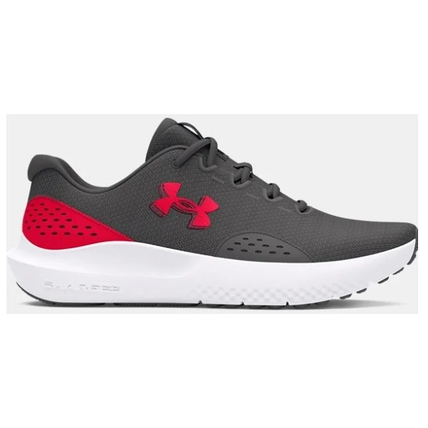 Under Armour Charged Surge 4 3027000-001 Siyah-Beyaz Erkek Koşu Ayakkabısı - Görsel 6