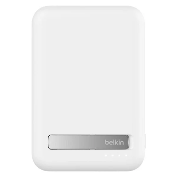 Belkin Boostcharge Pro Bpd007btwt Beyaz 8000 mAh Hızlı Şarj Magsafe Powerbank - Görsel 6