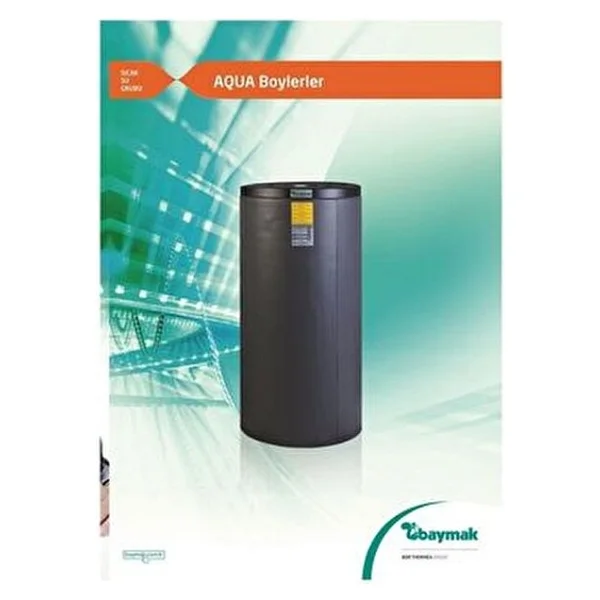Baymak Aqua T100l Tek Serpatinli 100 Lt Boyler - Görsel 3