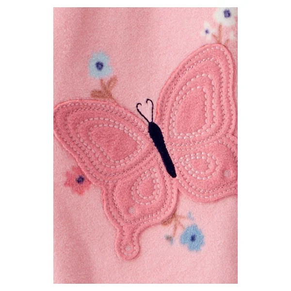 Carter's Kız Bebek Pembe Polar Tulum - 18 Ay - Görsel 4