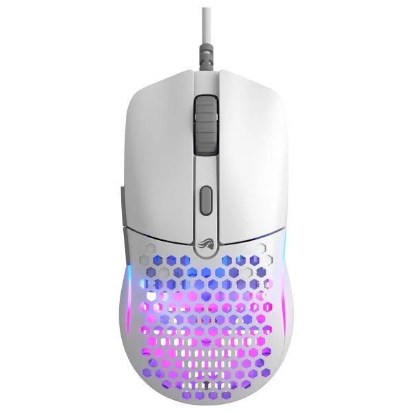 Glorious Model O Eternal Glo-Oe-W-Wht Beyaz RGB Optik Kablolu Oyuncu Mouse - Görsel 2