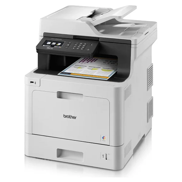 Brother Mfc-L8690cdw Wi-Fi + Tarayıcı + Fotokopi + Faks Renkli Çok Fonksiyonlu Lazer Yazıcı - Görsel 2