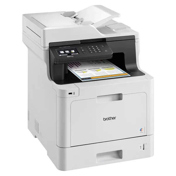 Brother Mfc-L8690cdw Wi-Fi + Tarayıcı + Fotokopi + Faks Renkli Çok Fonksiyonlu Lazer Yazıcı - Görsel 3