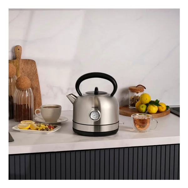 Karaca Retro 2202 Inox 2200 W 1.7 Lt Kettle - Görsel 6