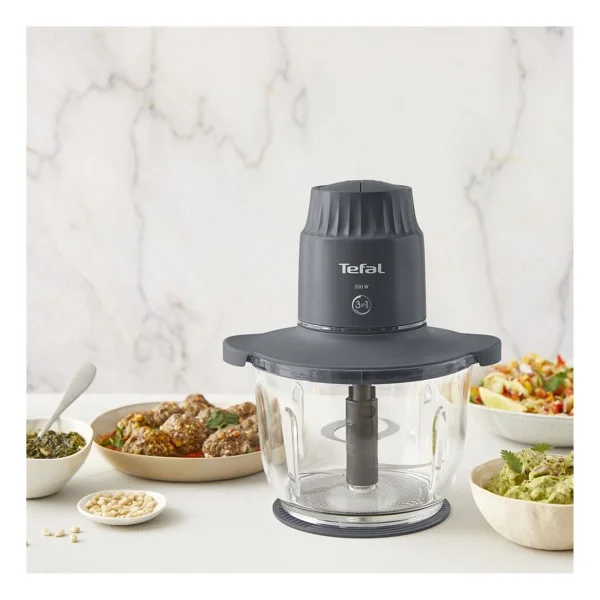 Tefal Choppeo 500 W Cam Rondo - Görsel 5