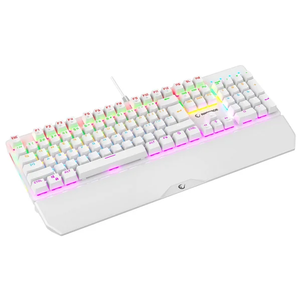 Rampage Umbra Kb-R86 Beyaz Blue Switch Kablolu Mekanik Oyuncu Klavyesi - Görsel 4