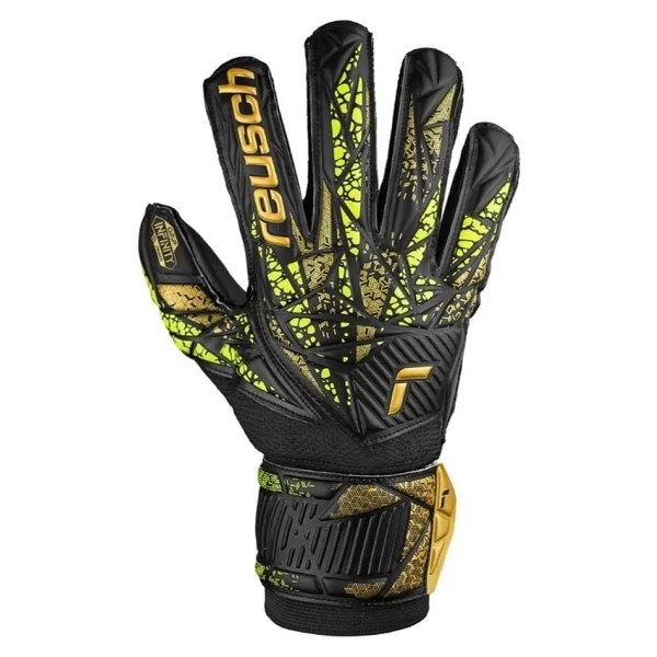 Reusch Attrakt Infinity Finger Support Kaleci Eldiveni(Kemikli) 5470710-7739 9.5 - Siyah - Görsel 10