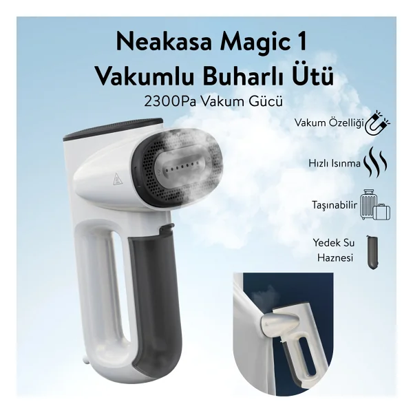 Neakasa Magic 1 Buharlı Vakumlu Kırışıklık Giderici - Görsel 8