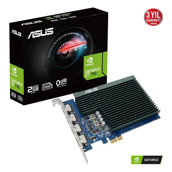 Asus Gt730 Gt730-4h-Sl-2gd5 64 Bit Gddr5 2 GB Ekran Kartı - Görsel 6