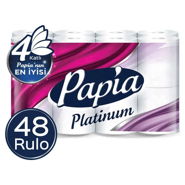 Papia 3 Adet Platinum 16'lı Tuvalet Kağıdı - Görsel 5