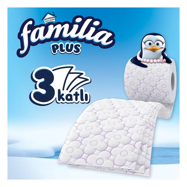 Familia Tuvalet Kagıdı 32 Li Plus Parfümlü Yeni X 3 Paket - Görsel 7