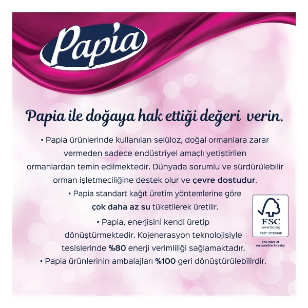 Papia Egzotik Parfümlü 32'li Tuvalet Kağıdı - Görsel 6