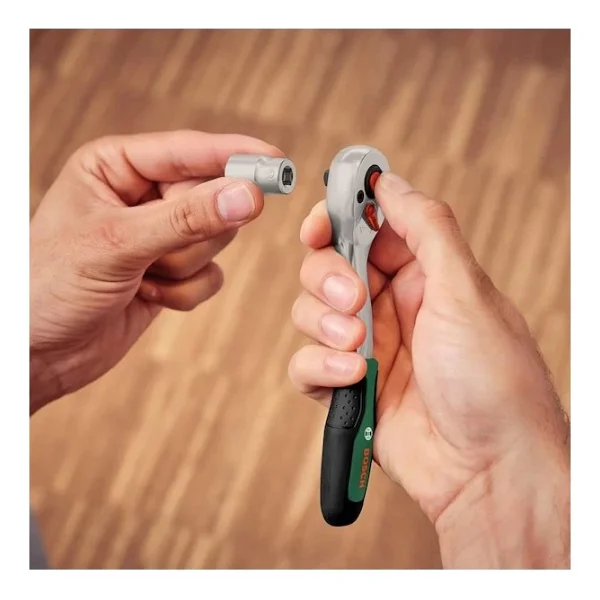 Bosch 1/4 + 1/2 Cırcırlı Somun Sıkma Seti 56 Parça 1.600.A02.Z9b - Görsel 7