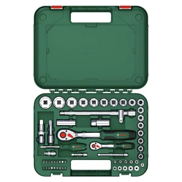 Bosch 1/4 + 1/2 Cırcırlı Somun Sıkma Seti 56 Parça 1.600.A02.Z9b - Görsel 9