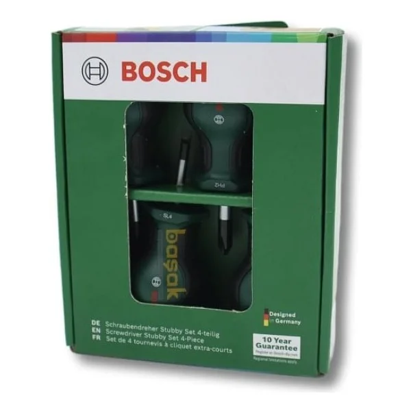 Bosch 1600a032uj 4 Parça Kısa Topaç Tornavida Seti - Görsel 3