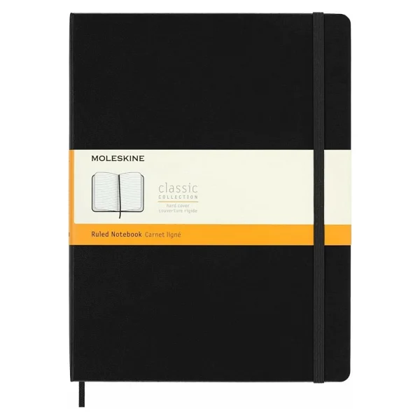 Moleskine Notebook A4 Çizgili Sert Kapak Siyah - Görsel 5